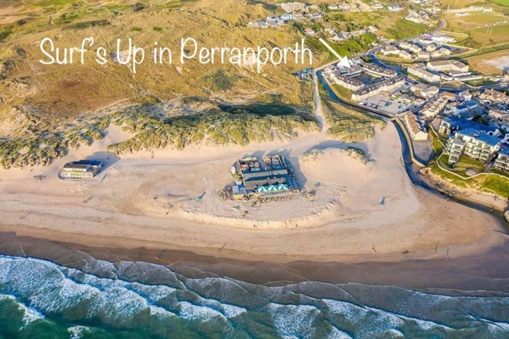 Appartamento Surf'S Up In Perranporth, Cornwall Coastal Holidays Esterno foto